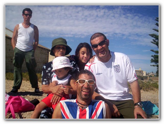 FJ FJ TK Mum Craig & Ebz at South Beach Feb 11th 2007